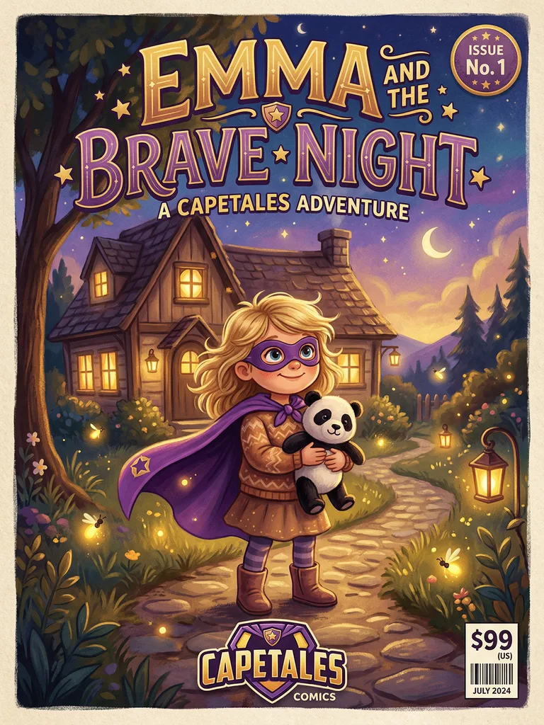 Emma and the Brave Night — Storybook Warmth cover